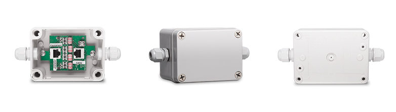High Performance Outdoor 1G PoE Surge Protector (IEEE 802.3af/at/bt)